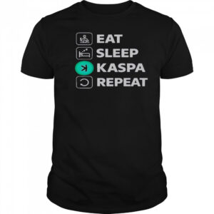 Eat Sleep Kaspa Repeat T-Shirt