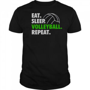 Eat Sleep Volleyball Repeat Premium T-Shirt
