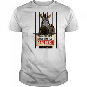 Ed The Zebra Tennessee’s Most Wanted Captured shirt