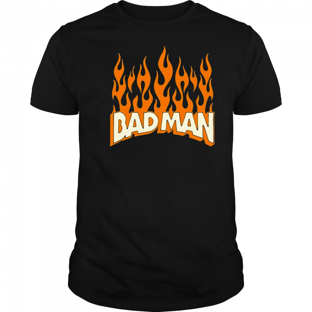 Fightmaster Bad Man Flames T-shirt