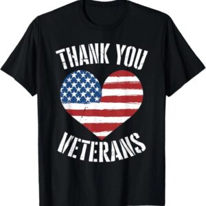 flag heart military support shirt