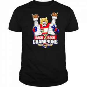 Florida Back To Back Champions Stanley Cup funny mascot shirt