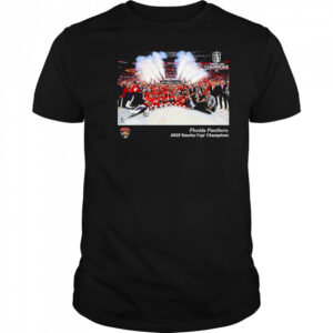 Florida Panthers 2025 Stanley Cup Champions Team Photo T-Shirt