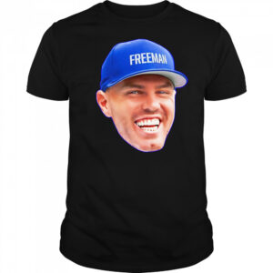 Freddie Freeman head in the game shirt