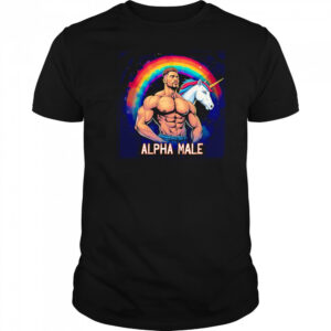 Gay alpha male pride shirt