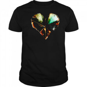 Glowing heart shirt