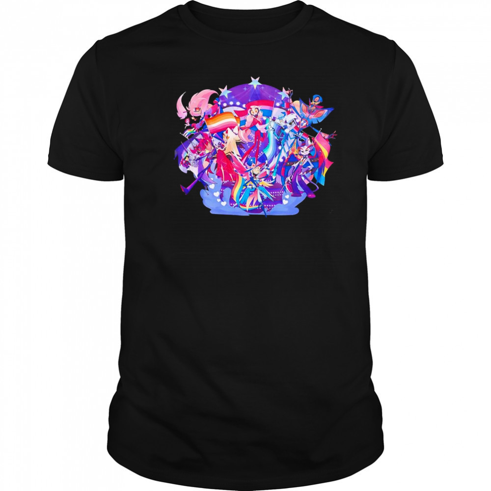 Hazbin Hotel all characters shirt