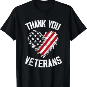 heart-shaped flag veteran shirt