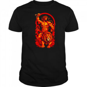 Hercules Graphic Heroic Lion shirt