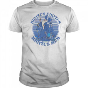 Higitus Figitus Migitus Mum Merlin retro shirt