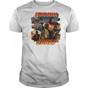 Hindiana Jones graphic shirt