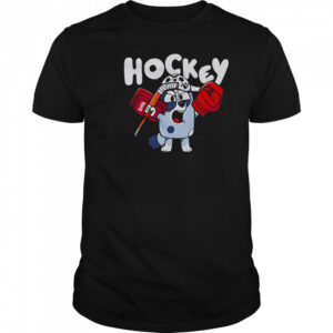 Hockey Bluey Cartoon T-Shirt