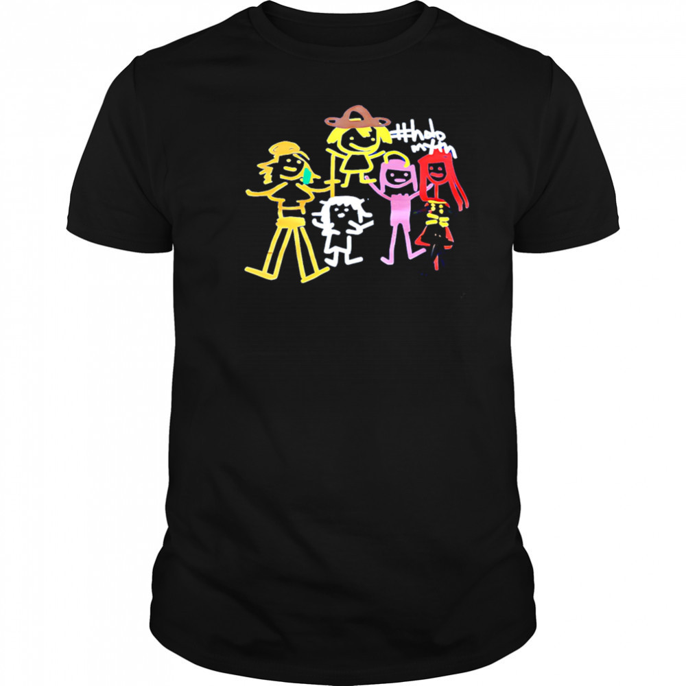 Hololive Myth Head Empty No Thoughts shirt