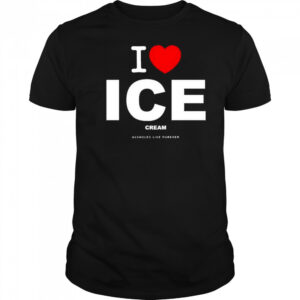 I Love Ice Cream T-Shirt