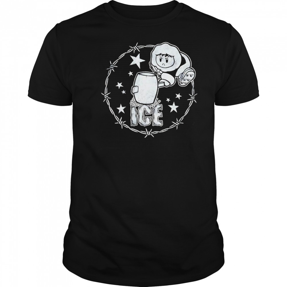 Ice Climber Abolish Ice shirt