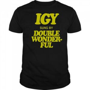 IGY Sung By Double Wonderful 2025 Concert T-Shirt