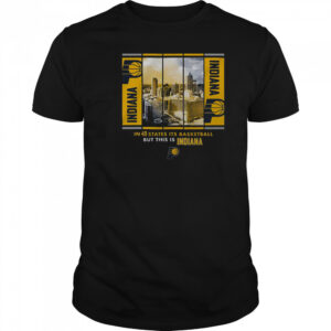 Indiana Pacers Stadium Essentials Skyline Boxout T-Shirt