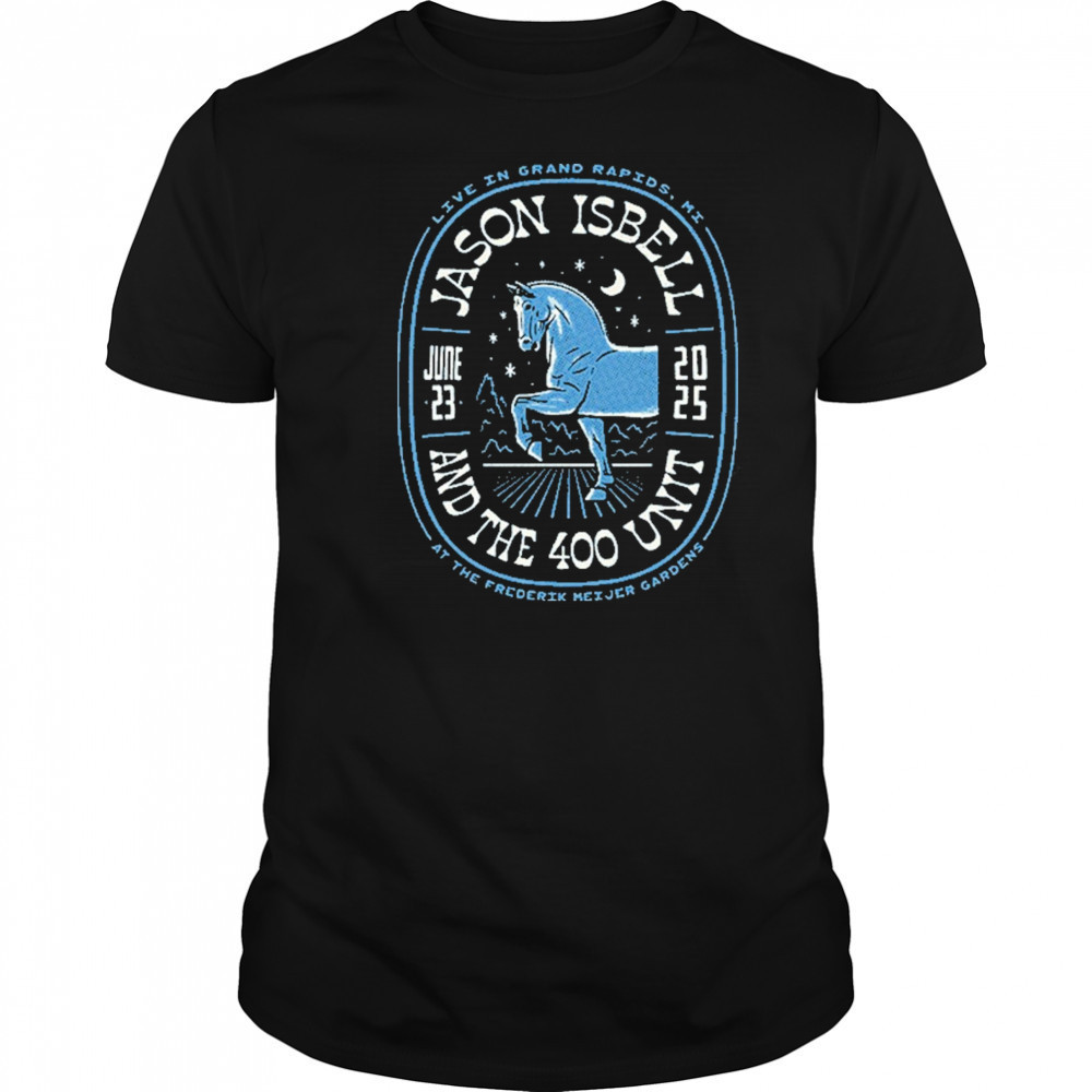 Jason Isbell 2025 Tour Frederik Meijer Gardens Michigan June 23 T-Shirt