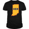 Joey Chestnut Her Indiana Map 2025 Shirt