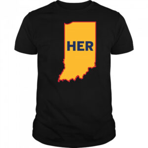 Joey Chestnut Her Indiana Map 2025 Shirt