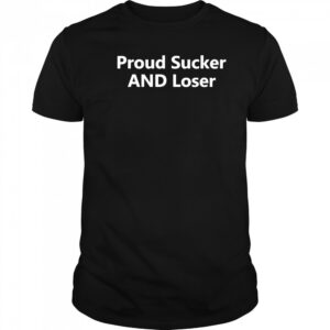 Jolly Good Ginger Proud Sucker And Loser shirt