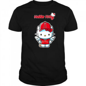 Los Angeles Angels Kitty 2025 Red shirt