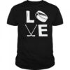Love hockey retro shirt