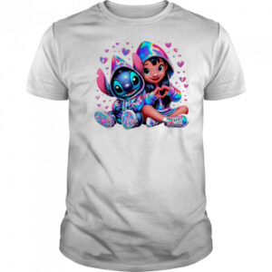 Love Lilo And Stitch Neon Clipart shirt
