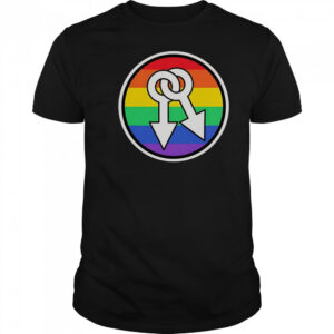 Male Symbols Rainbow T-Shirt
