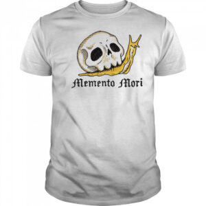 Memento mori skull shirt