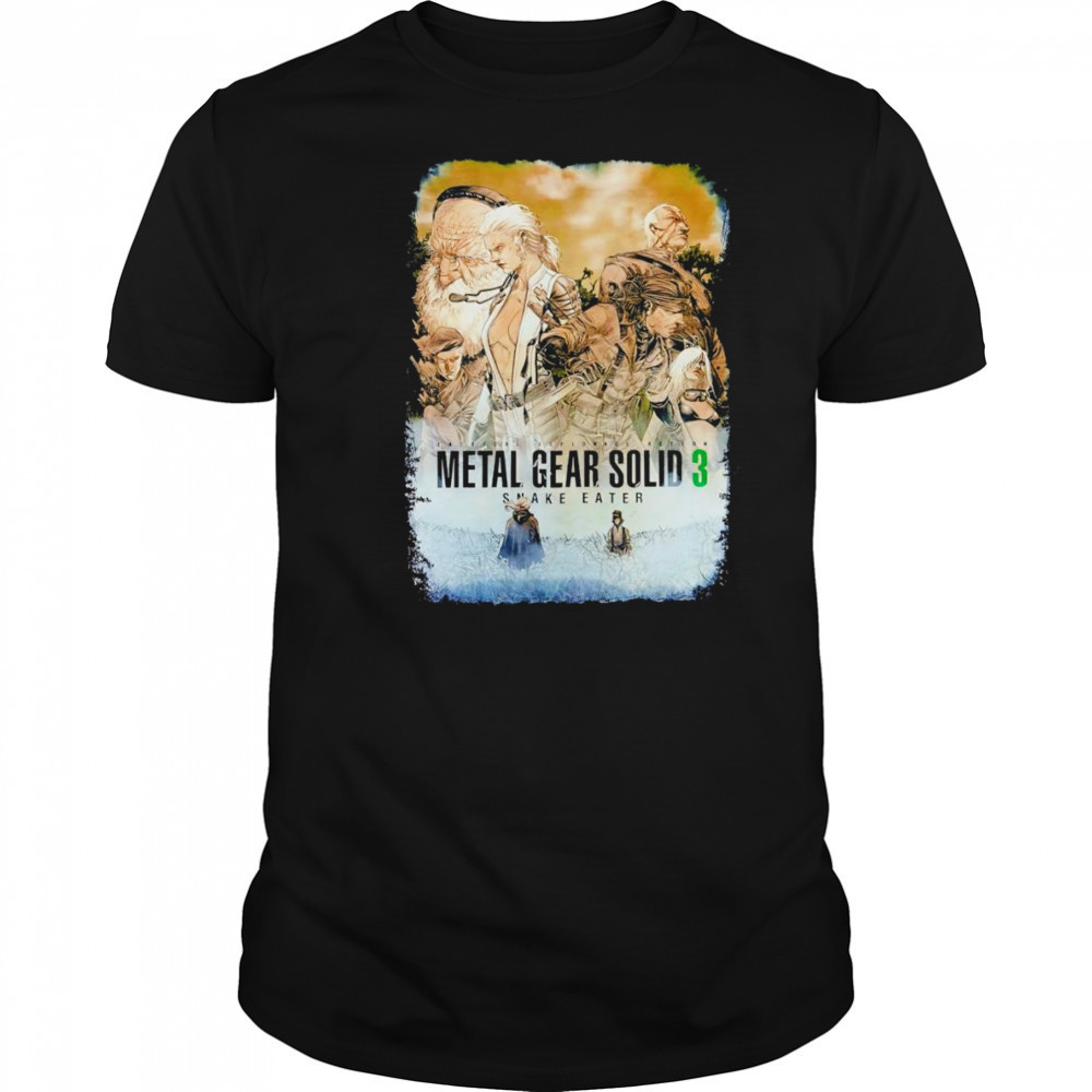 Metal Gear Solid 3 snake eater shirt