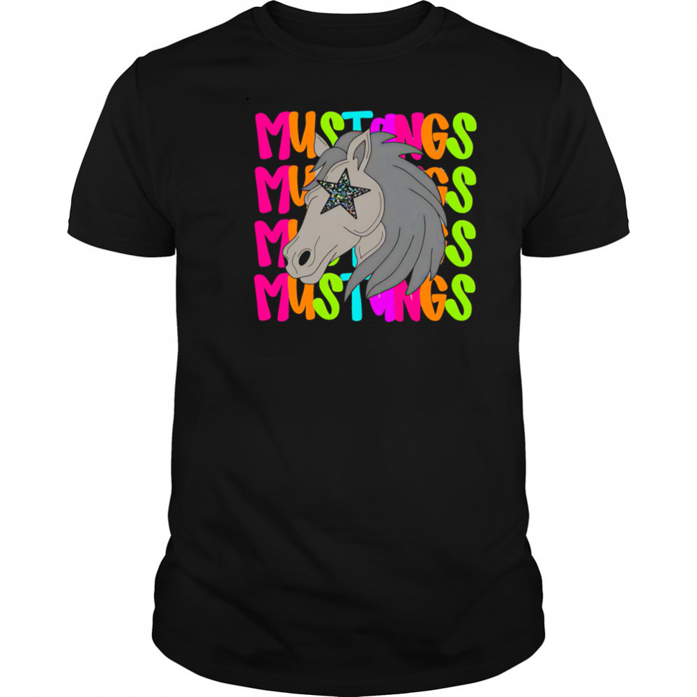 Mustangs repeat pride shirt