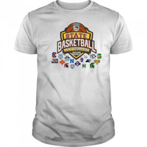 NCHSAA State Basketball Men’s Tournament 2025 All Teams Art Shirt