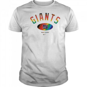 NFL New York Giants x Pride Month Football Accept Understand Love 2025 Shirt