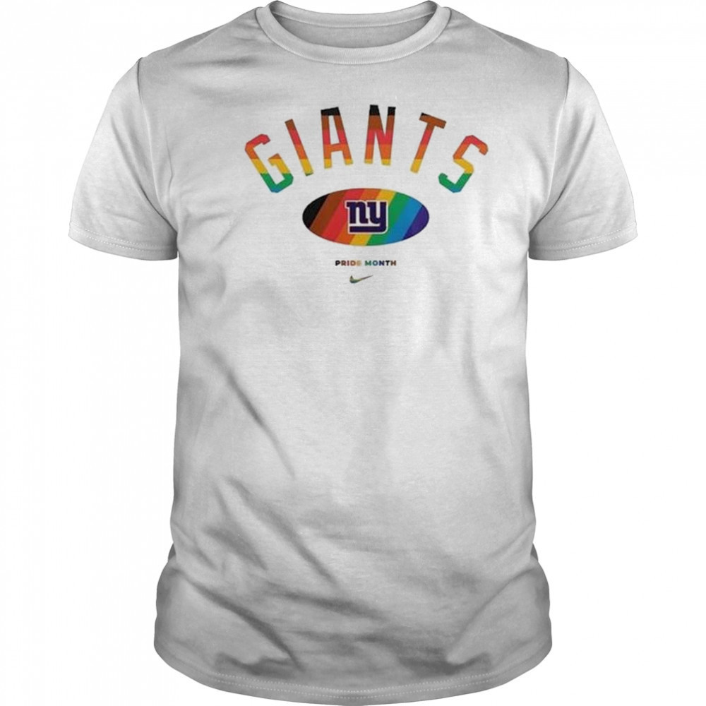 NFL New York Giants x Pride Month Football Accept Understand Love 2025 Shirt