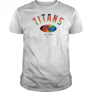 NFL Tennessee Titans x Pride Month Football Accept Understand Love 2025 Shirt