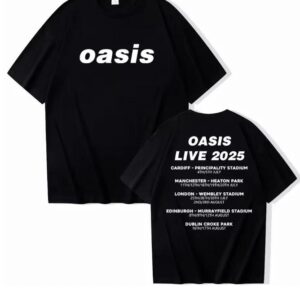 oasis live 25 tour 2025 T-shirt