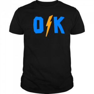 OK lightning OKC Thunder shirt