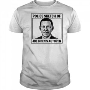 Police Sketch Of Joe Biden’s Autopen shirt
