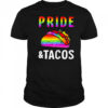 Pride Pride Pizza LGBT and Tacos shirt