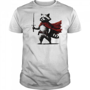 Raccoon knight vintage shirt