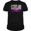 Red Cleveland baseball stadium shirt