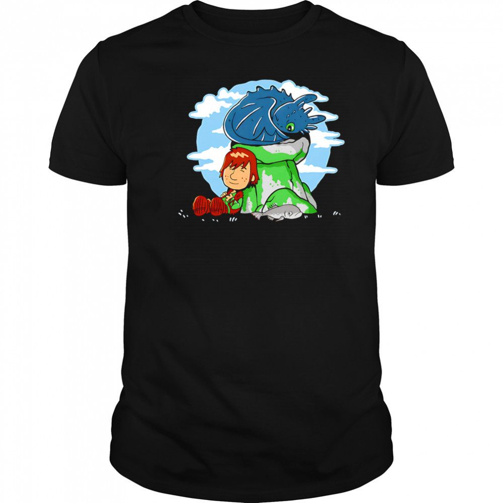 Relaxing With My Dragon shirt