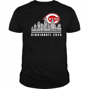 Skyline name Cincinnati Reds 2025 shirt