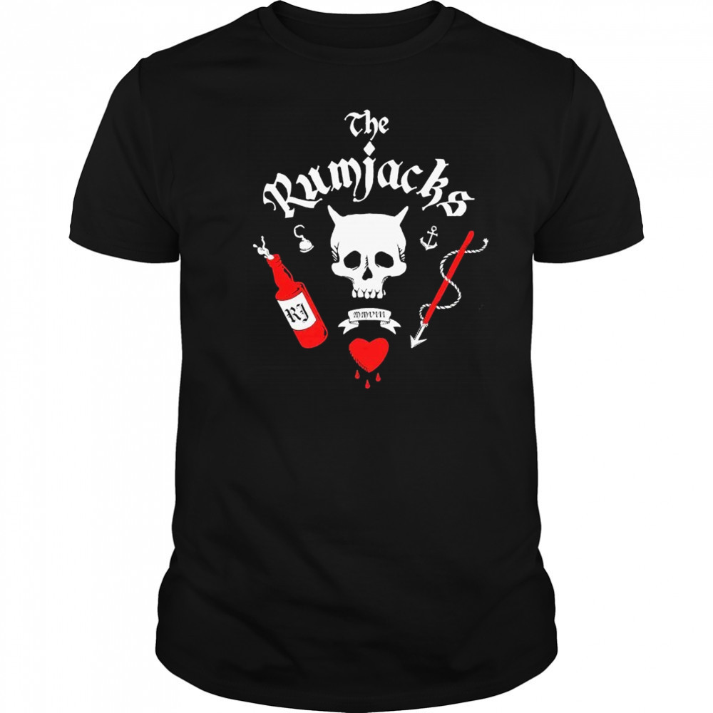 The Rumjacks Blackbeard Skull T-shirt