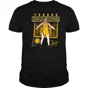 Tyrese Haliburton Indiana Pacers Shattered shirt