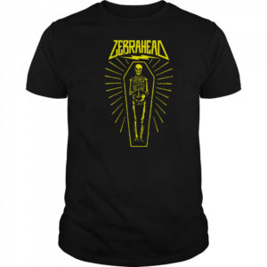 Zebrahead Lay Me To Rest Skeleton Coffin T shirts