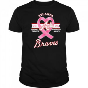 2025 Breast Cancer Awareness Month Atlanta Braves shirt