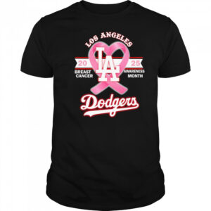 2025 Breast Cancer Awareness Month Los Angeles Dodgers shirt