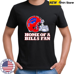 2025 Buffalo Bills Red Helmets Back Home Of A Bills shirt